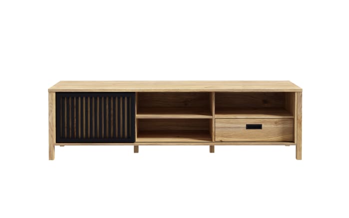 TV-Unterschrank Jytana, Mauvelle Eiche-Nachbildung/schwarz-03