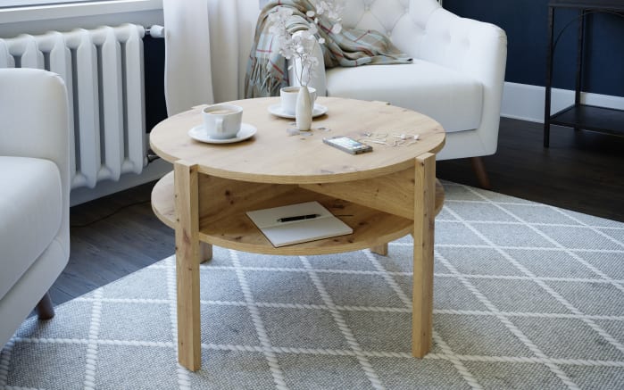 Couchtisch Breathtaker, Artisan Eiche Nachbildung-01