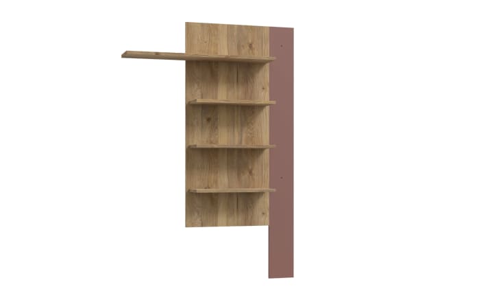 Wandregal Breathtaker, Mauvelle Eiche Nachbildung/terracotta-02
