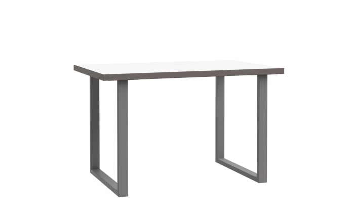 Schreibtisch Keflavik, grau/weiß, 120 cm-01