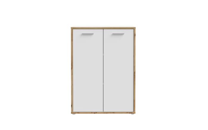 Kommode Keflavik, Artisan Eiche-Nachbildung/weiß-02