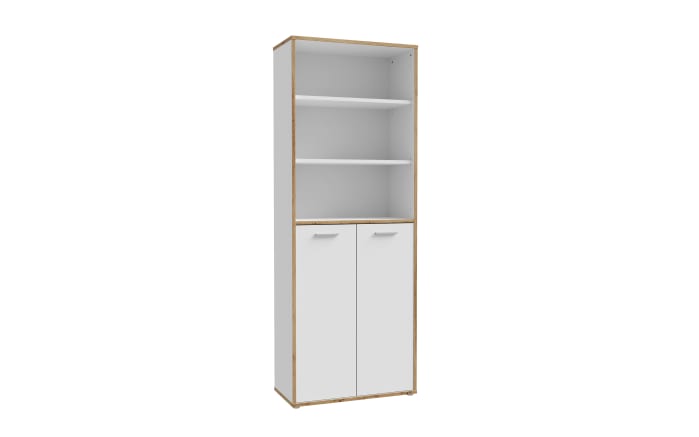 Regal Keflavik, weiß/Artisan Eiche-Nachbildung-01