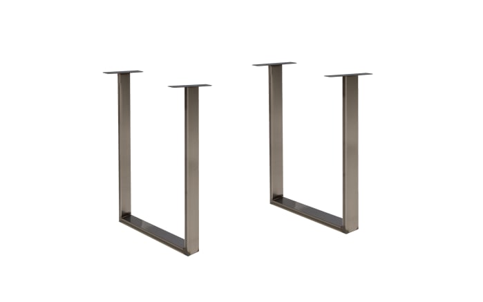 Metallfüße Tables, grau