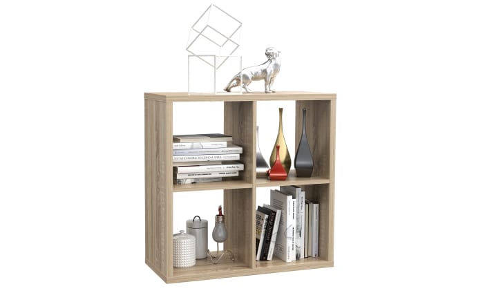 Regal Mauro, Sonoma Eiche-Nachbildung, 72,7 x 72,8 cm-02