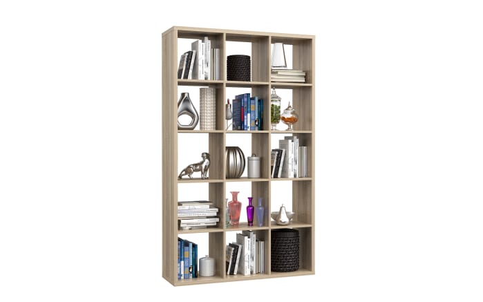 Regal Mauro, Sonoma Eiche-Nachbildung, 107,2 x 176,3 cm-02
