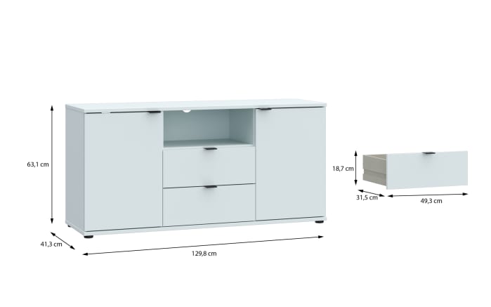 TV-Unterschrank Ganymede, grau, 63,1 cm-06