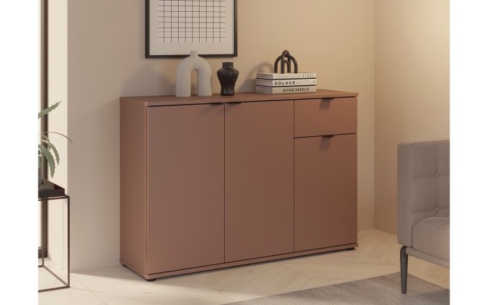 Kommode Ganymede, terracotta, 119,8 cm-01
