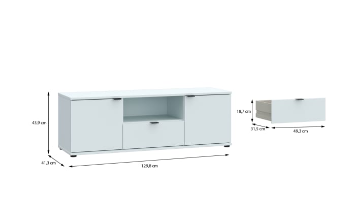 TV-Unterschrank Ganymede, grau, 43,9 cm-06