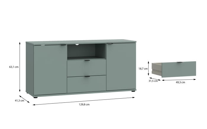 TV-Unterschrank Ganymede, salbeifarbig, 63,1 cm-06