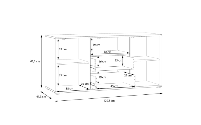 TV-Unterschrank Ganymede, salbeifarbig, 63,1 cm-07