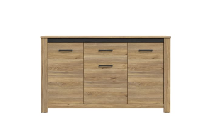 Kommode San Cayetano, Mauvella Eiche-Nachbildung, 161,4 cm-03