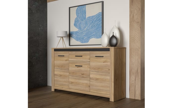 Kommode San Cayetano, Mauvella Eiche-Nachbildung, 161,4 cm-01