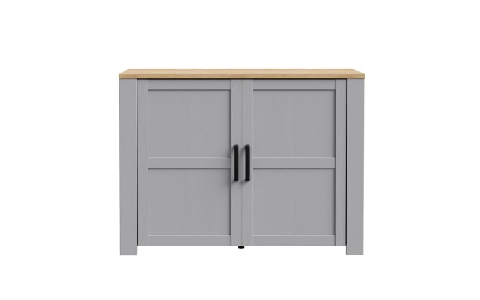 Sideboard Bohol, Riviera Eiche-Nachbildung/grau, 116,4 cm-02