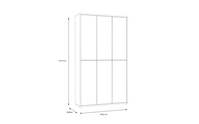 Schuhschrank Alice Springs, Artisan Eiche-Nachbildung, inkl. Push-to-Open Funktion-08