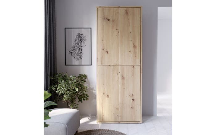 Schuhschrank Alice Springs, Artisan Eiche-Nachbildung, inkl. Push-to-Open Funktion-02