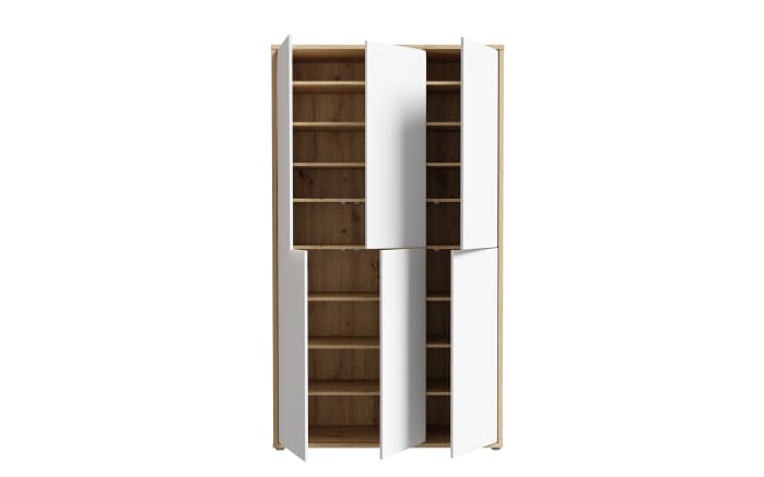 Schuhschrank Alice Springs, Artisan Eiche-Nachbildung/grau, inkl. Push-to-Open Funktion-05