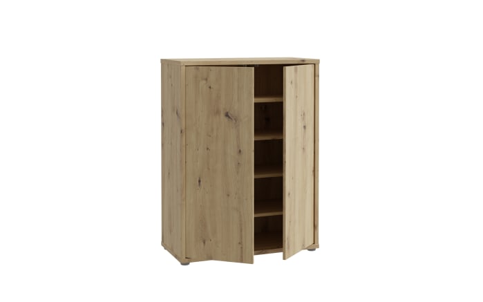Schuhschrank Alice Springs, Artisan Eiche-Nachbildung, inkl. Push-to-Open Funktion-06