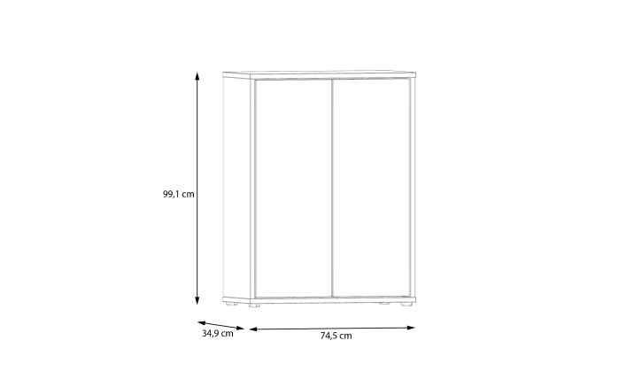 Schuhschrank Alice Springs, grau, inkl. Push-to-Open Funktion-07