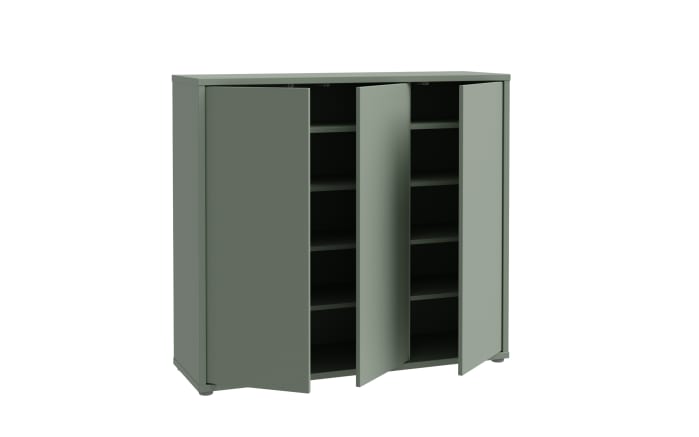 Schuhschrank Alice Springs, salbeigrün, inkl. Push-to-Open Funktion-06