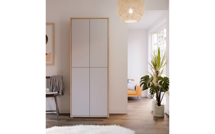 Schuhschrank Alice Springs, Artisan Eiche-Nachbildung, grau, inkl. Push-to-Open Funktion-03