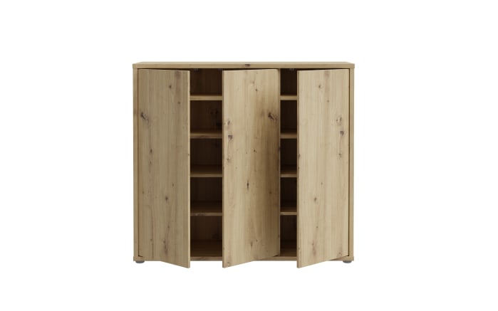 Schuhschrank Alice Springs, Artisan Eiche-Nachbildung, inkl. Push-to-Open Funktion-05