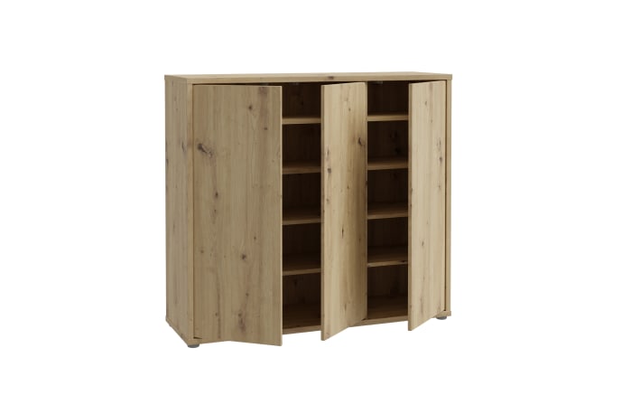 Schuhschrank Alice Springs, Artisan Eiche-Nachbildung, inkl. Push-to-Open Funktion-06
