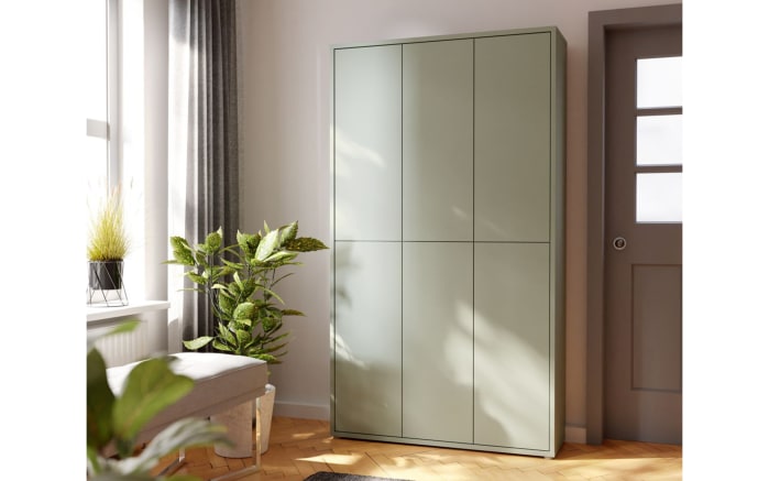 Schuhschrank Alice Springs, salbeigrün, inkl. Push-to-Open Funktion-02