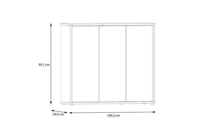 Schuhschrank Alice Springs, grau, inkl. Push-to-Open Funktion-07