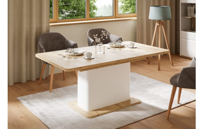 Esstisch Wardiol, Artisan Eiche Nachbildung-01