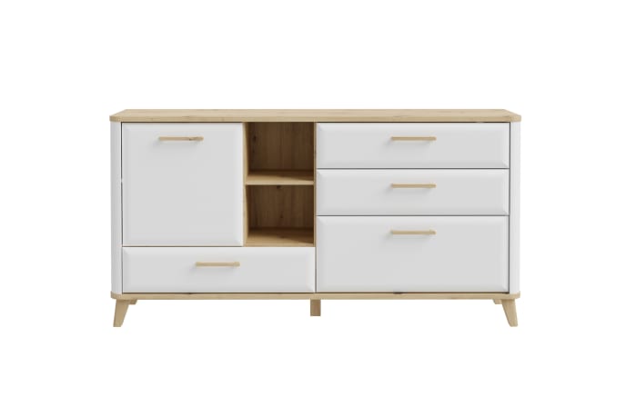 Sideboard Wardiol, Artisan Eiche-Nachbildung/weiß, 169,7 cm-03