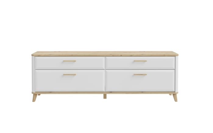 TV-Unterschrank Wardiol, Artisan Eiche-Nachbildung/weiß, 209,7 cm-03