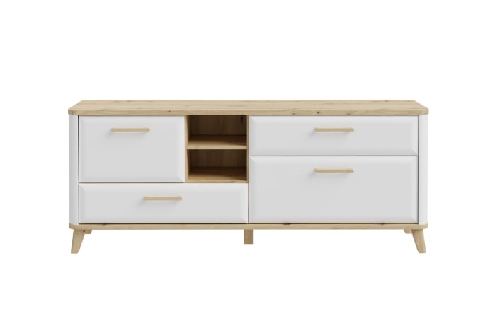 TV-Unterschrank Wardiol, Artisan Eiche-Nachbildung/weiß, 169,7 cm-03
