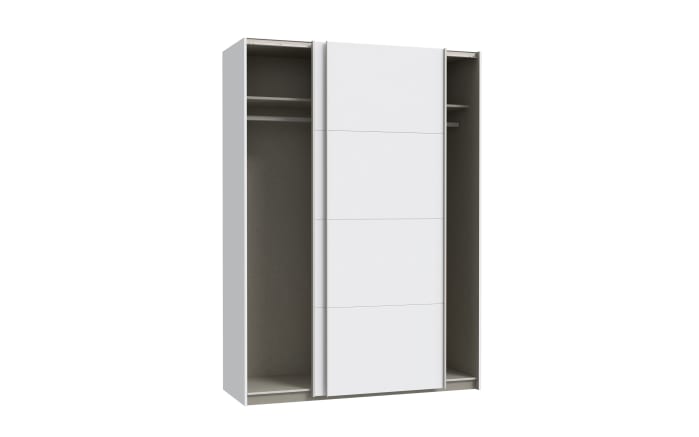Kleiderschrank Schach & Matt 2, weiß, 150,1 cm-04