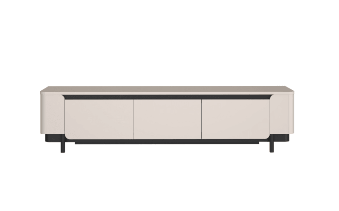 TV-Unterschrank Vodol, sandfarbig/schwarz-03