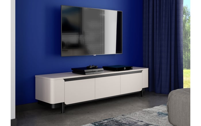 TV-Unterschrank Vodol, sandfarbig/schwarz-01