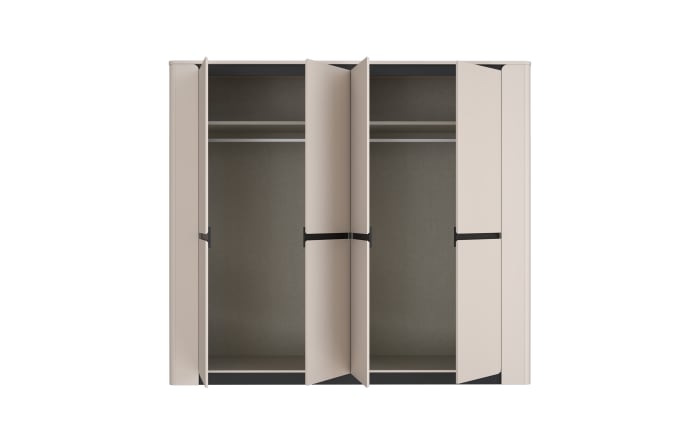 Kleiderschrank Vodol, sandfarbig/schwarz-05