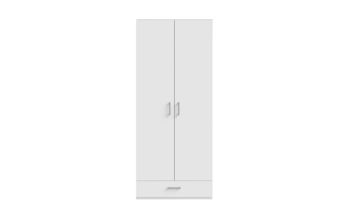 Kleiderschrank Econobox2, weiß, 88,9 cm-03