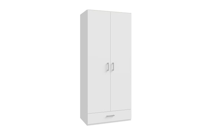 Kleiderschrank Econobox2, weiß, 88,9 cm-02