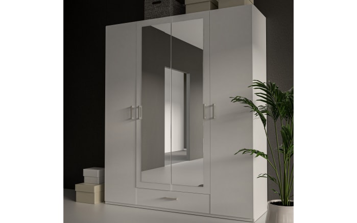 Kleiderschrank Econobox2, weiß, 177,5 cm-01