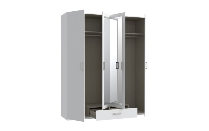 Kleiderschrank Econobox2, weiß, 177,5 cm-04