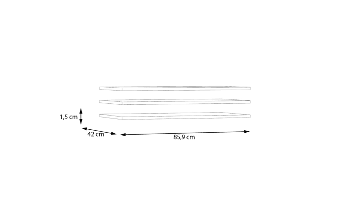 Einlegeböden Econobox2, grau, 86,5 x 42 cm, 3er Set-03