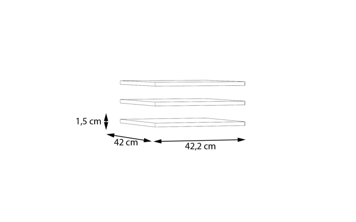 Einlegeböden Econobox2, grau, 42,2 x 42 cm, 3er Set-03
