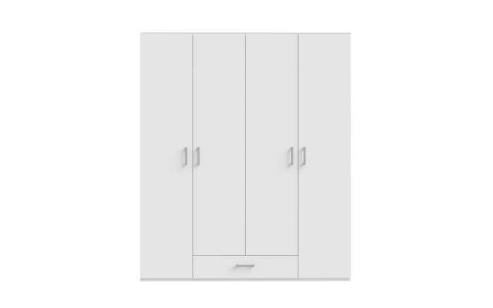 Kleiderschrank Econobox2, weiß, 177,5 cm-03