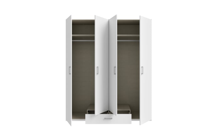Kleiderschrank Econobox2, weiß, 177,5 cm-05