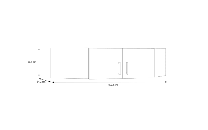 Eck-Schrankaufsatz Econobox2, weiß, 165,2 cm-06