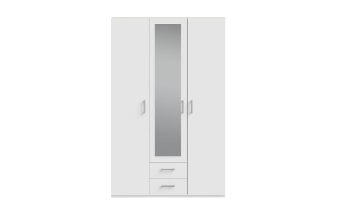 Kleiderschrank Econobox2, weiß, 133,2 cm-03