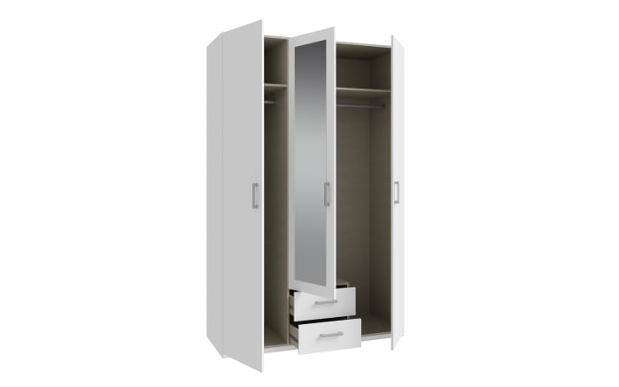 Kleiderschrank Econobox2, weiß, 133,2 cm-04