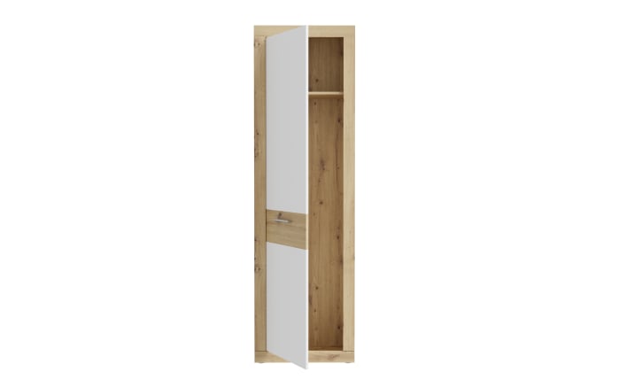 Garderobenschrank Baccio, Artisan Eiche-Nachbildung/weiß-03