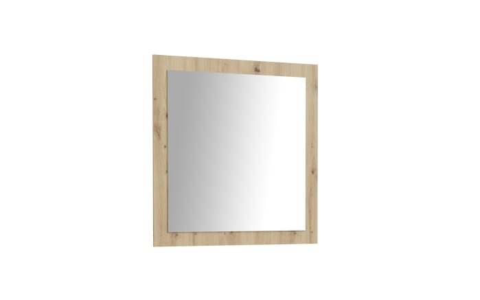 Garderobenspiegel Baccio, Artisan Eiche-Nachbildung, 83 x 88 cm-01