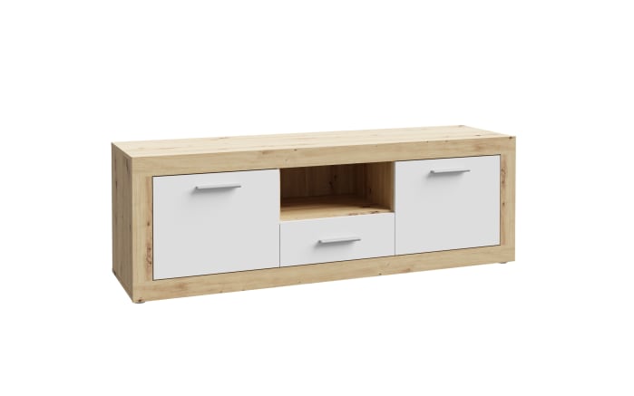 TV-Board Baccio, Artisan Eiche-Nachbildung/weiß-02